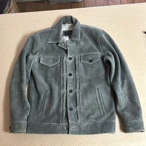 Green leather Jacket from Leathercult size medium